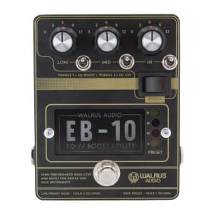 walrus audio eb10 black