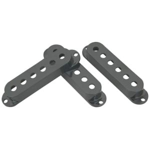 dimarzio DM2000 - cover per single coil - set 3 pezzi - nero