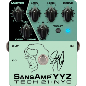 Tech21 Geddy Lee Signature SansAmp YYZ - preamplificatore a pedale per basso