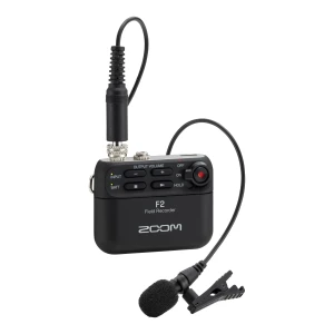 Zoom F2 - field recorder + Microfono lavalier